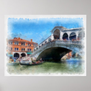 Poster da ponte de Rialto