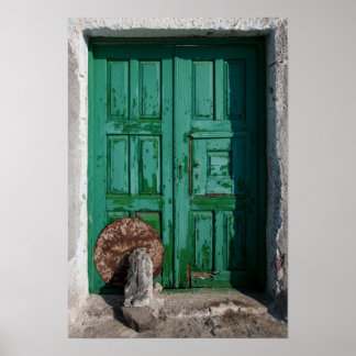 Poster da porta verde 2