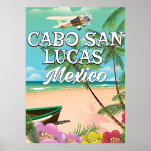 Poster da praia de Cabo San Lucas México