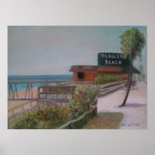 Poster da PRAIA de FLAGLER