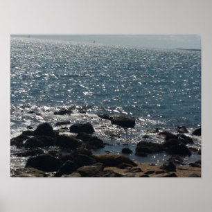 poster da praia do parque estadual de oriente