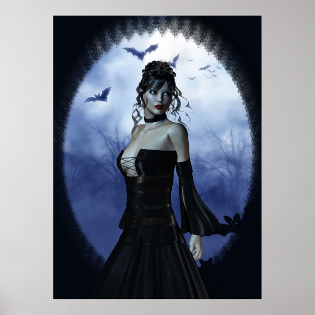 Poster da princesa de vampiro (Frente)