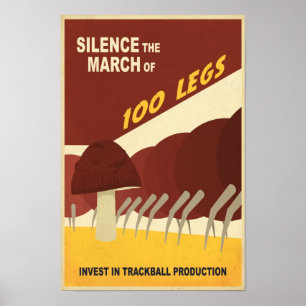 Poster da propaganda do jogo de arcada - último e