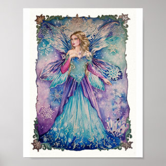 Poster da rainha da fada de inverno