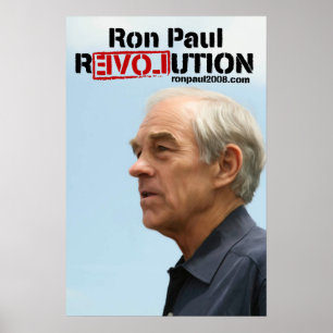 Poster da revolução de Ron Paul
