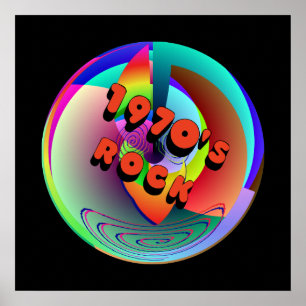 poster da rocha dos anos 70