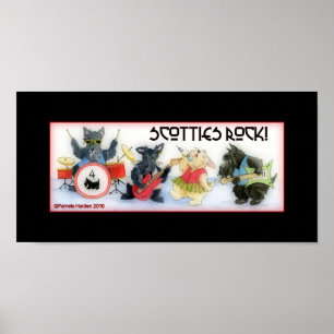 Poster da rocha dos Scotties
