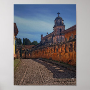 Poster da rua da cidade