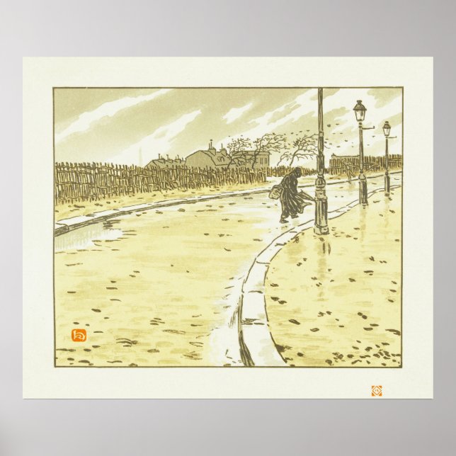 Poster Da Rue Lamarck (Frente)