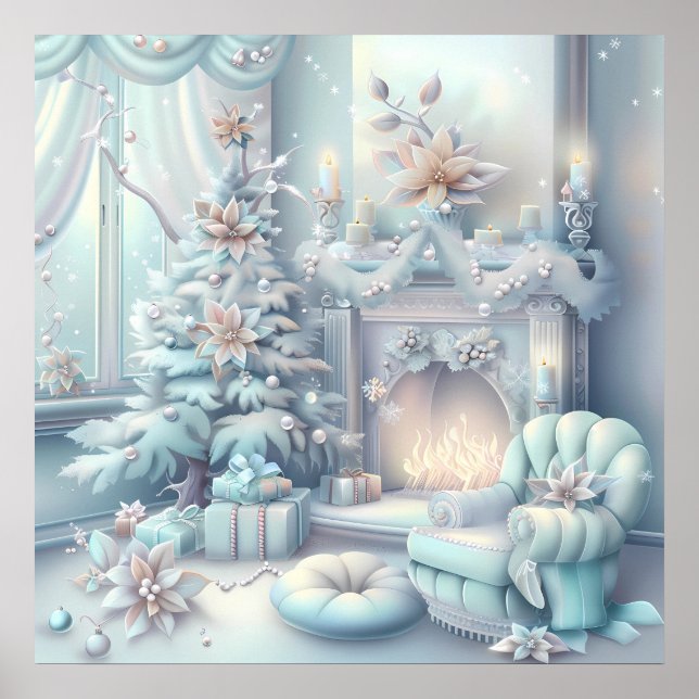 Poster da Sala de Natal Dreamy (Frente)