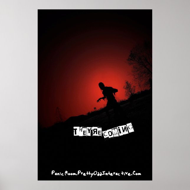 Poster da Sala de Pânico (Frente)