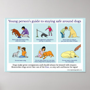 Poster da segurança do cão
