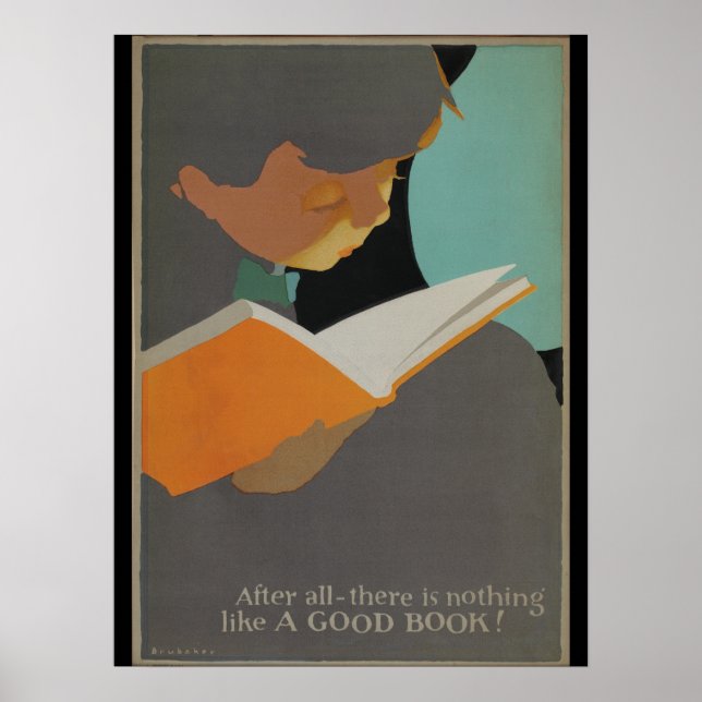 poster da Semana do Livro Infantil de 1925 (Frente)