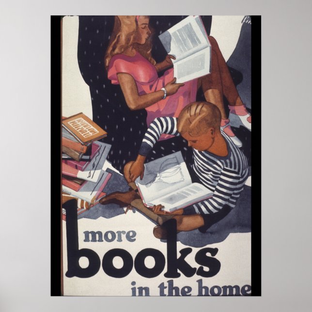 poster da Semana do Livro Infantil de 1929 (Frente)