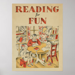 poster da Semana do Livro Infantil de 1935