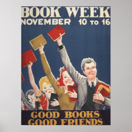 poster da Semana do Livro Infantil de 1940