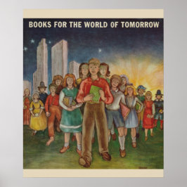 poster da Semana do Livro Infantil de 1947