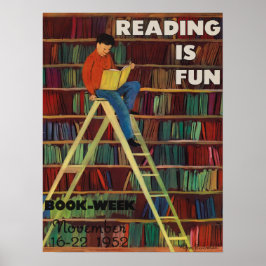 poster da Semana do Livro Infantil de 1952