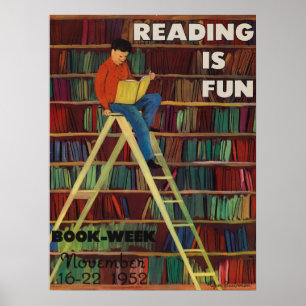 poster da Semana do Livro Infantil de 1952