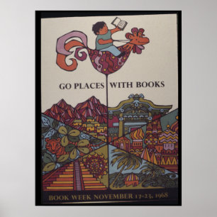 poster da Semana do Livro Infantil de 1968