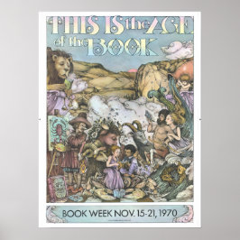 poster da Semana do Livro Infantil de 1970