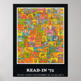 poster da Semana do Livro Infantil de 1971