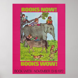 poster da Semana do Livro Infantil de 1972