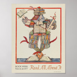 poster da Semana do Livro Infantil de 1977