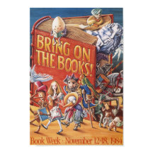 poster da Semana do Livro Infantil de 1984