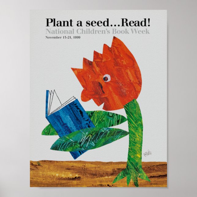 poster da Semana do Livro Infantil de 1999 (Frente)