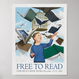 poster da Semana do Livro Infantil de 2003