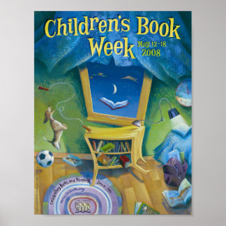 poster da Semana do Livro Infantil de 2008