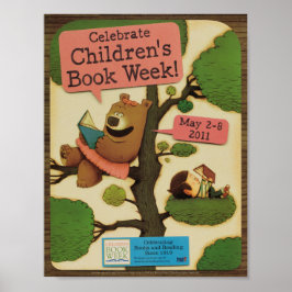 poster da Semana do Livro Infantil de 2011