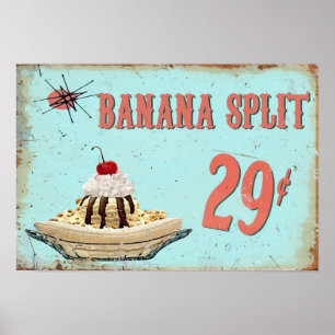 Poster da separação de banana
