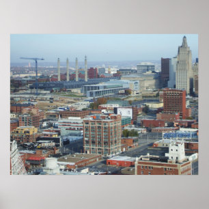 Poster da skyline de Kansas City