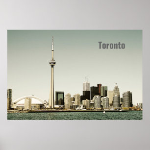 Poster da skyline de Toronto