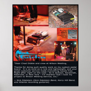 Poster da soldadura de Wilson