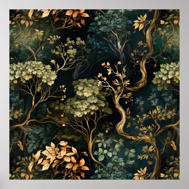 Poster da Tapeçaria da Natureza (Frente)