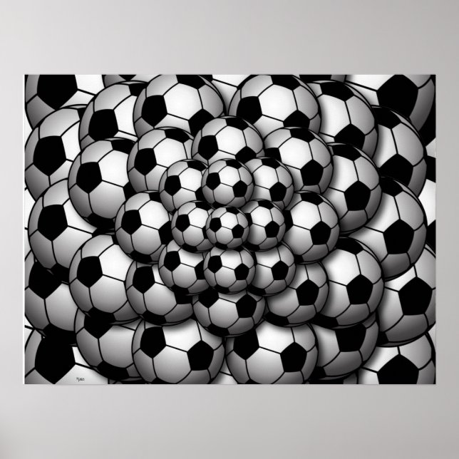 Poster da temporada do futebol (Frente)