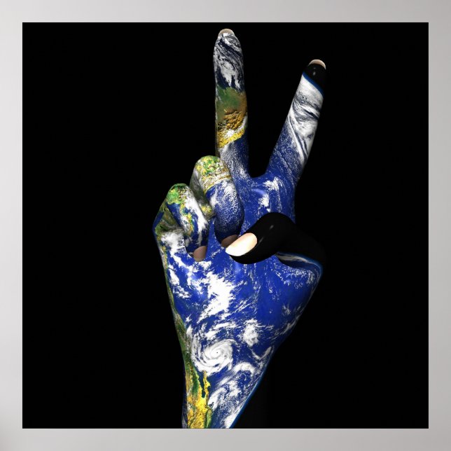 Poster da Terra da Paz (Frente)