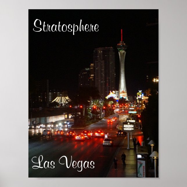 Poster da Torre de Estratosfera Las Vegas (Frente)
