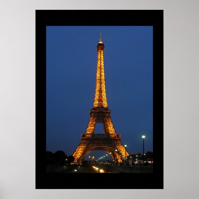 Poster da Torre Eiffel (Frente)