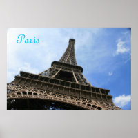 Poster da torre Eiffel