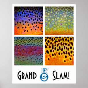 Poster da truta do grand slam