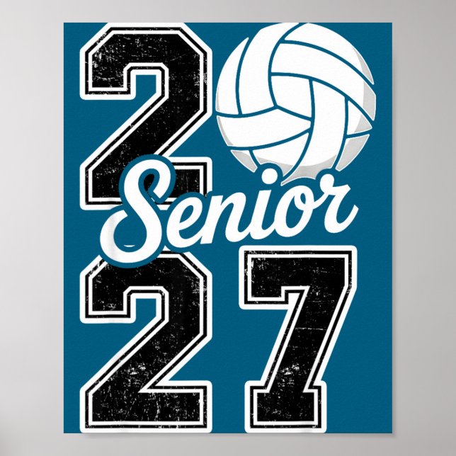 Poster Da turma de 2027 Volei Senior 2027 (Frente)