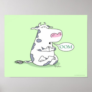 Poster da VACA de OOM por Sandra Boynton