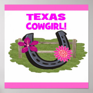 POSTER DA VAQUEIRA DE TEXAS