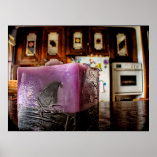 Poster da Vela da Cozinha (Frente)