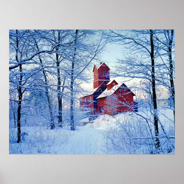 POSTER da Velha Usina Vermelha (Frente)