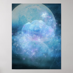 Poster da ventoinha da lua